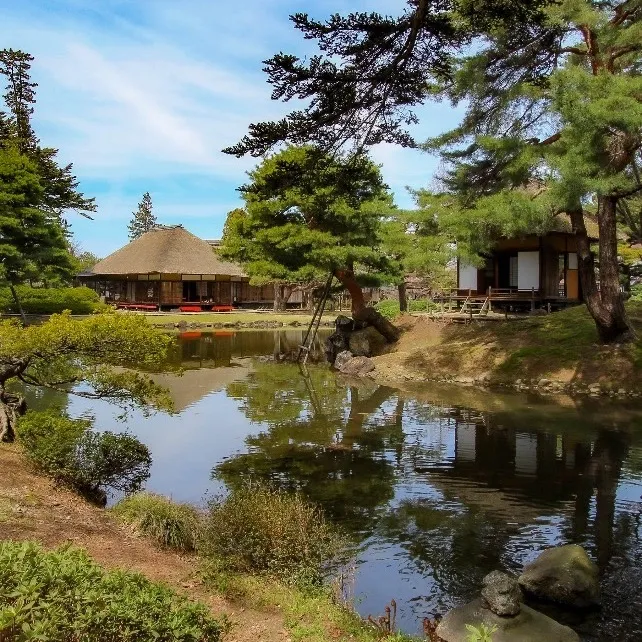 国指定名勝会津松平氏庭園 御薬園