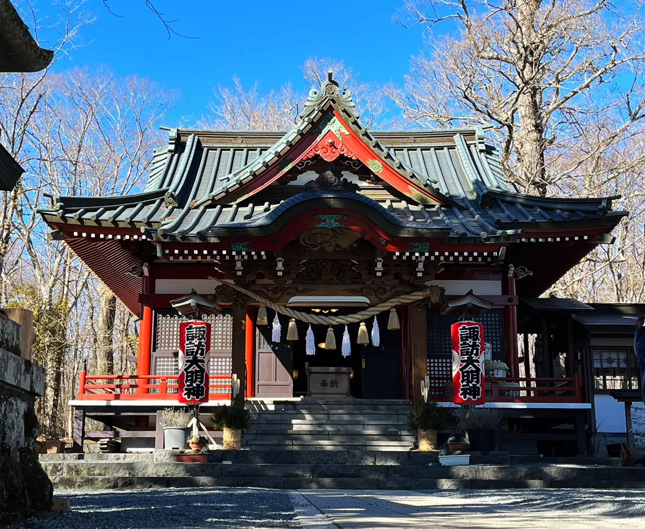 山中諏訪神社