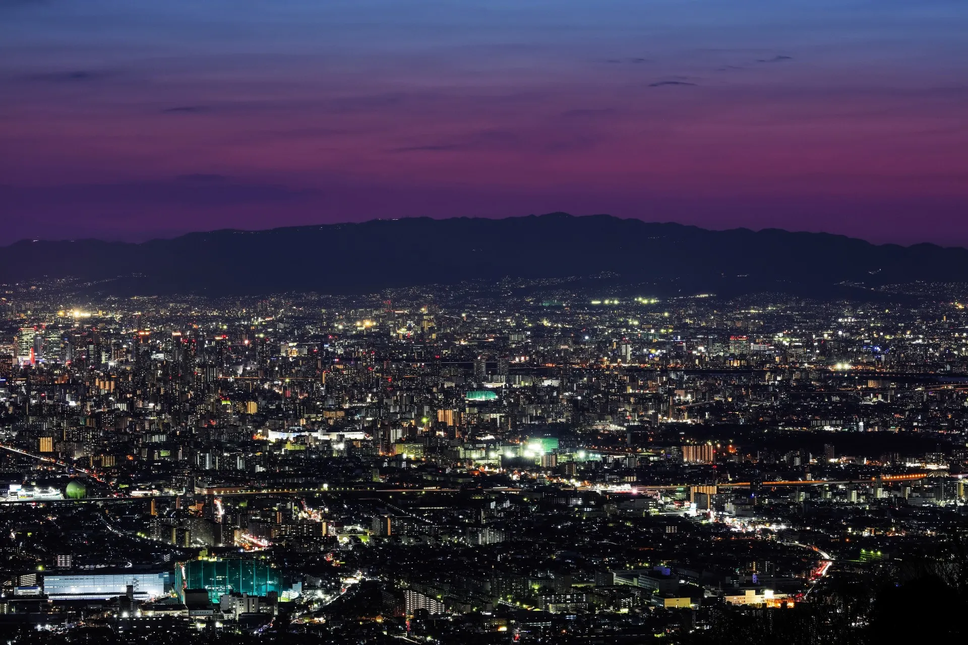 信貴生駒スカイライン パノラマ展望台