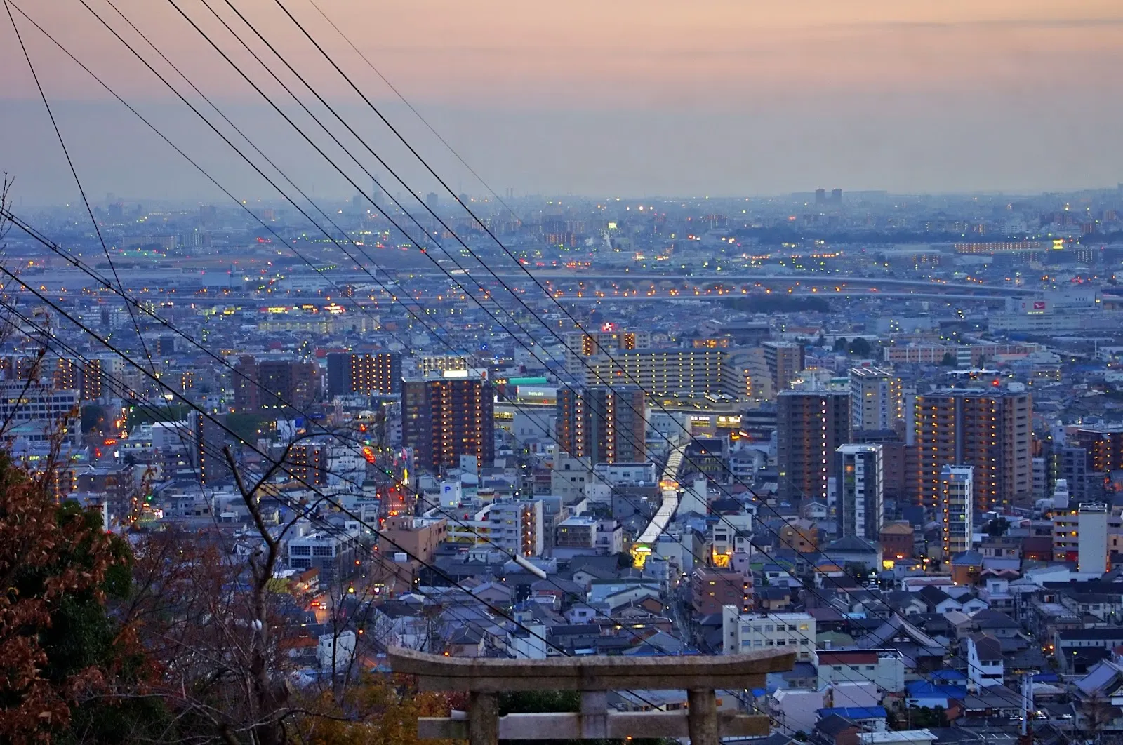 五月山公園 秀望台