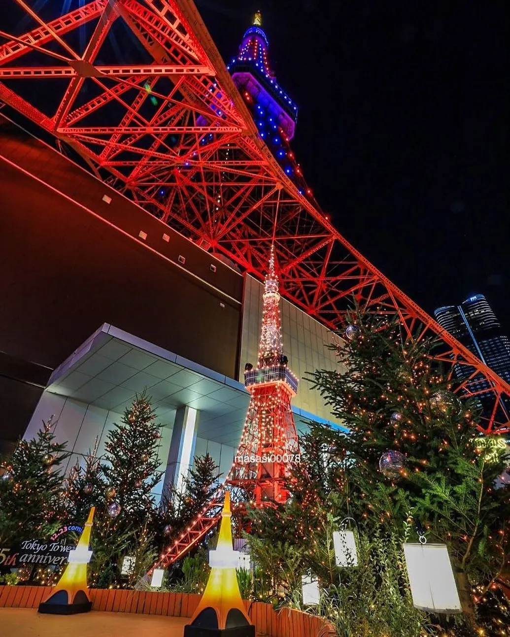 東京タワー（クリスマスイルミネーション）