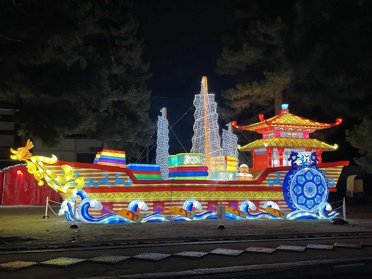 萬福寺　黄檗ランタンフェスティバル