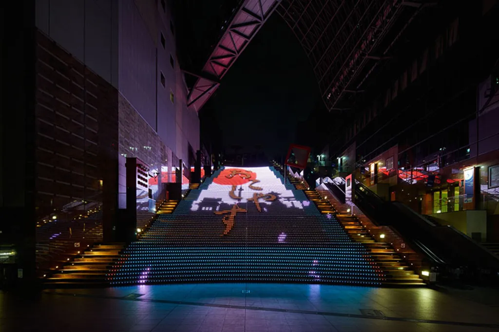 京都駅ビル 空中径路・大階段