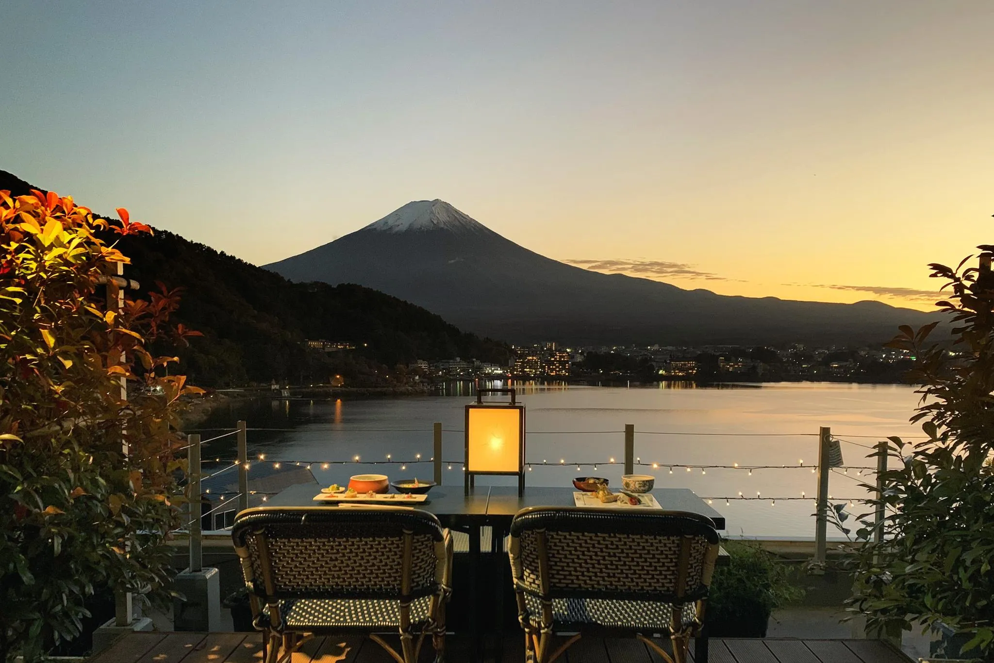 富士山の絶景をひとりじめ